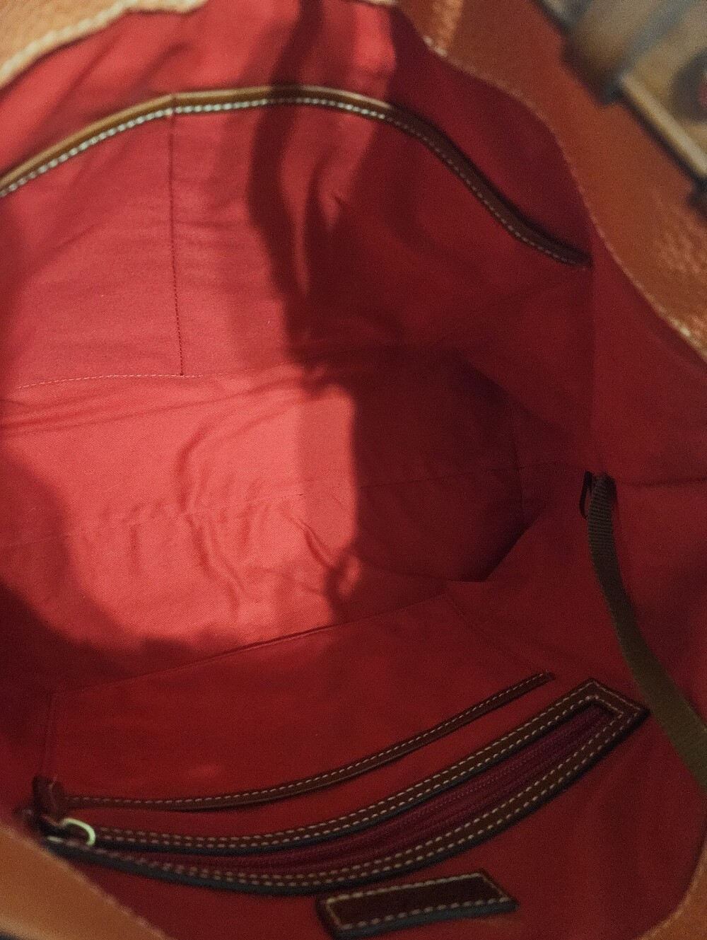 Dooney & Bourke Coral Pebbled Leather Cooper Hobo Shoulder Bag - Picture 9 of 14